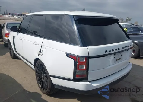 2016 Land Rover Range Rover 3.0L V6 Supercharged Hse z USA, uszkodzony, nr VIN SALGS2PF8GA291651